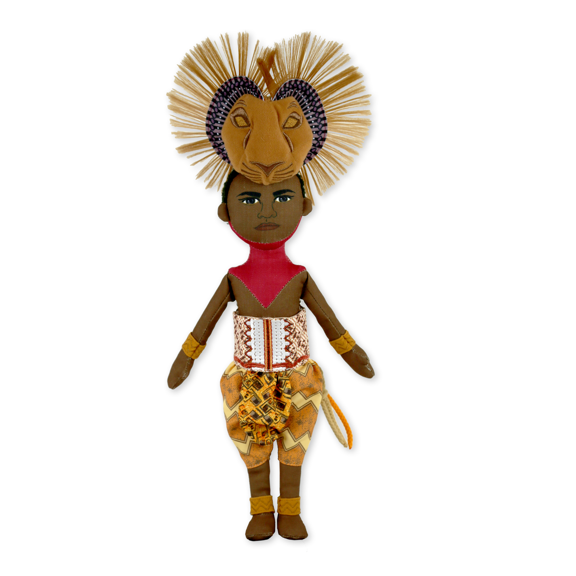 The Lion King the Broadway Musical - Simba Linen Plush Doll